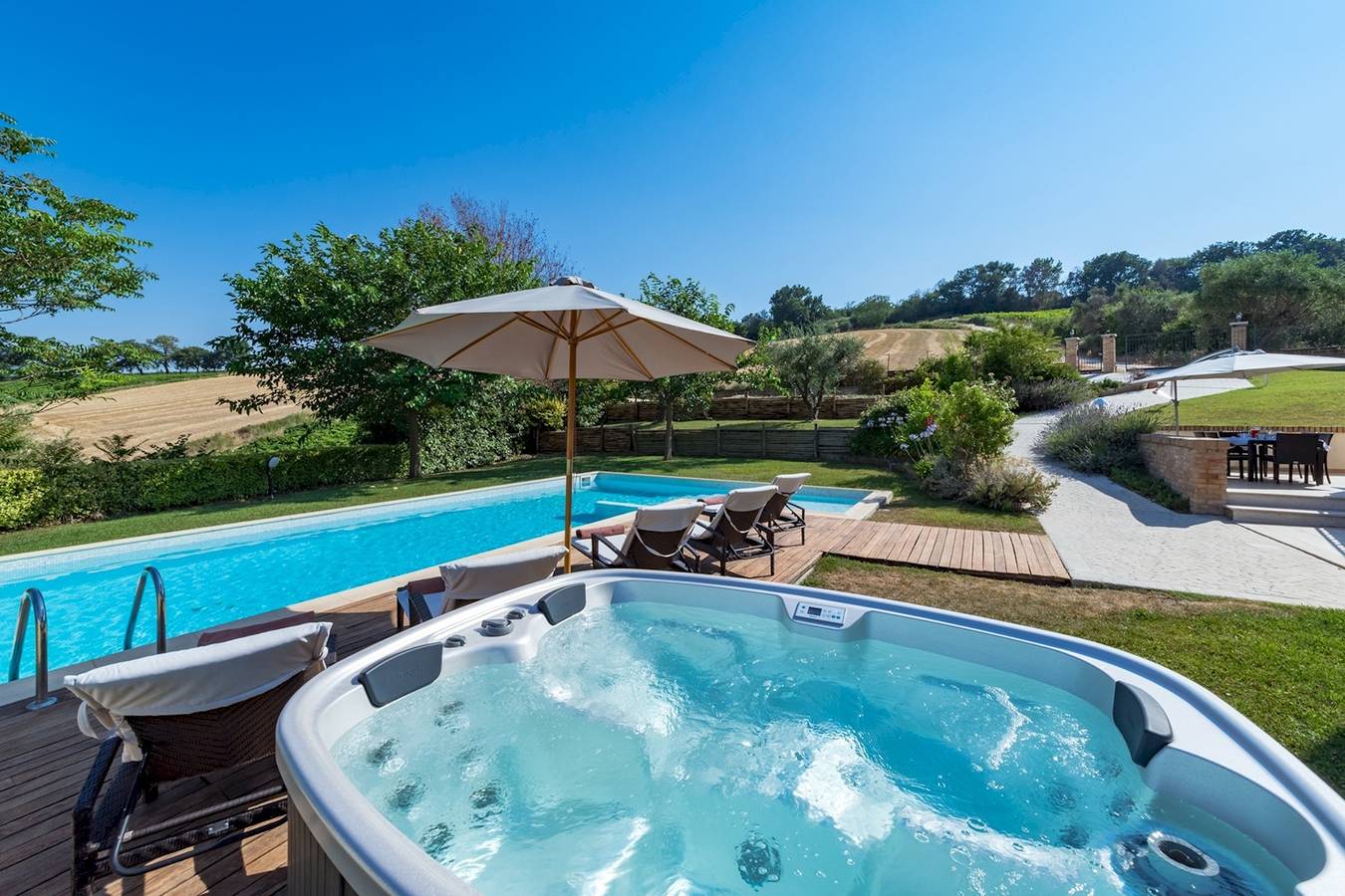 Villa für 8 Personen mit Garten in Offida, Ascoli Piceno Provinz