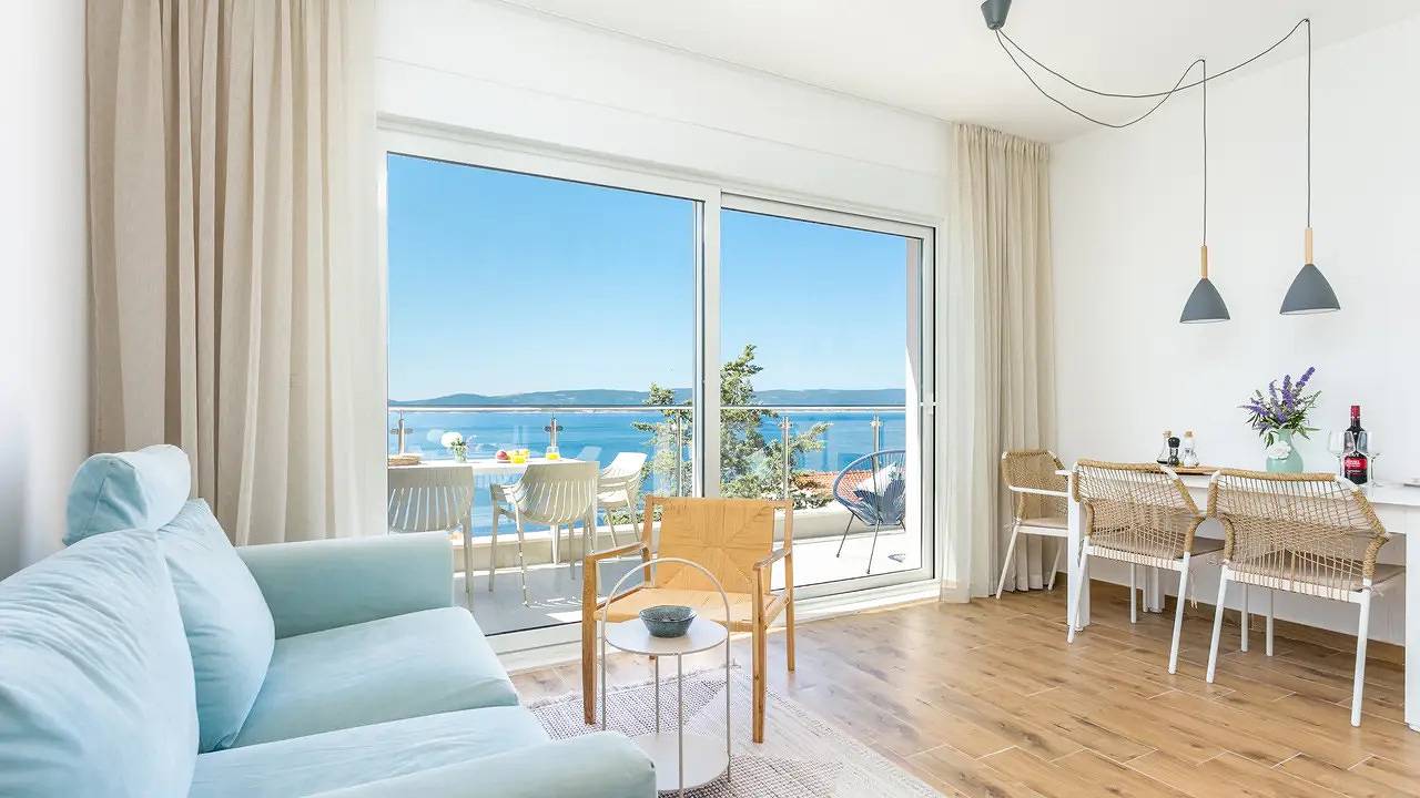 Ganze Ferienwohnung, Ferienwohnung für 4 Personen (43 m²) in Pisak in Pisak, Omis-Riviera