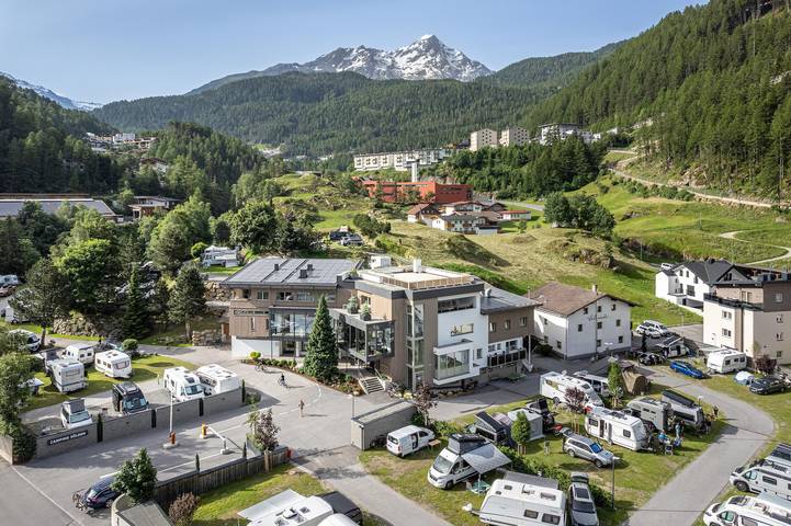 Camping für 10 Personen, mit Sauna und Terrasse sowie Garten, kinderfreundlich in Tirol - 2