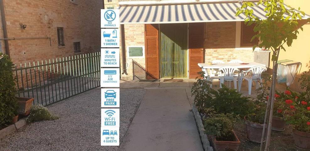 Casa vacanza per 4 persone, con giardino - 1