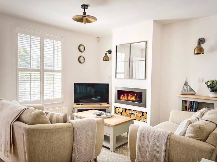 Holiday rental for 4 people, with view and garden, child-friendly in Camber