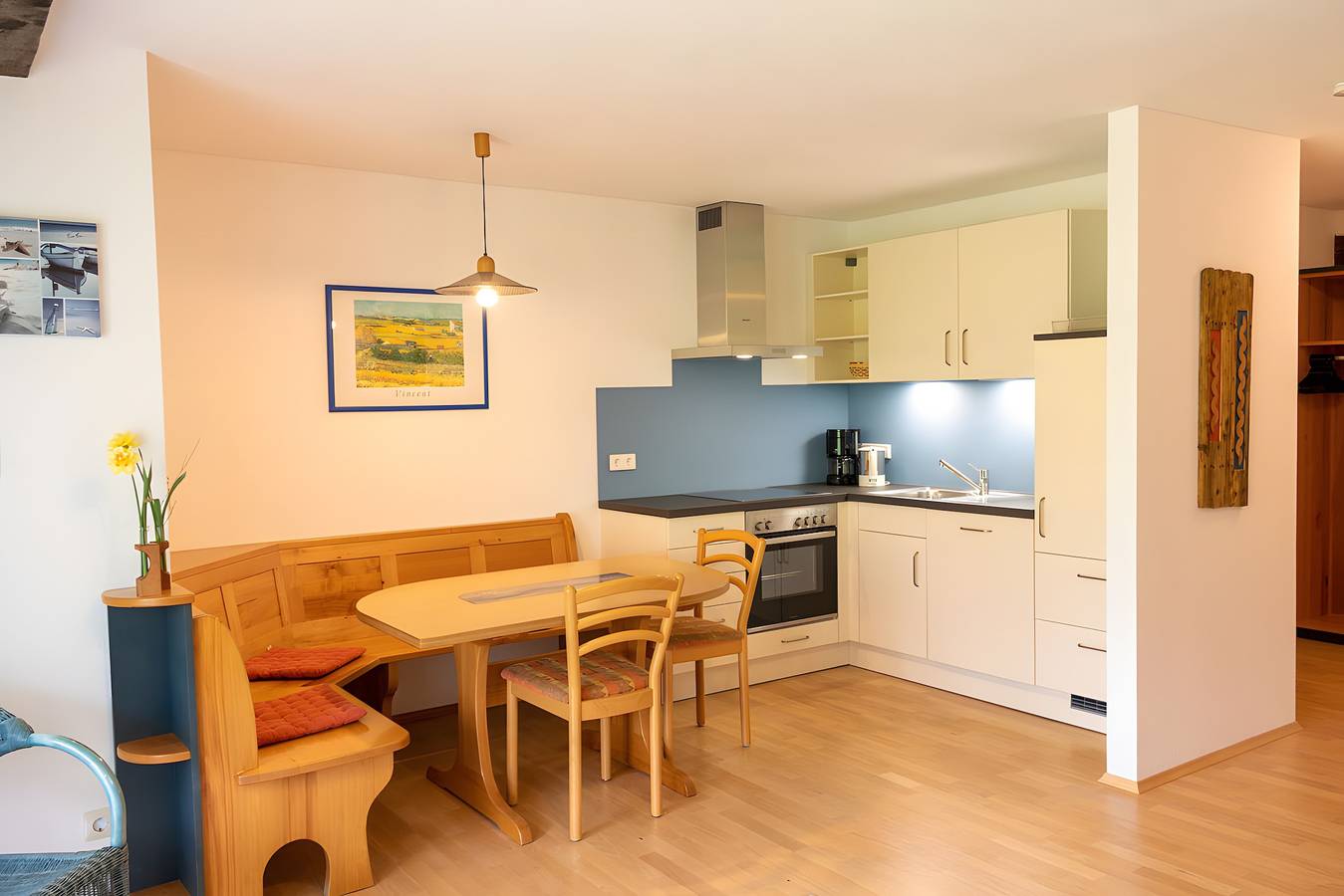 Ganze Wohnung, Ferienwohnung "Risthof 4" Balkon, gemeinsamer Garten, Sauna und Spielplatz in Owingen, Region Bodensee-Oberschwaben
