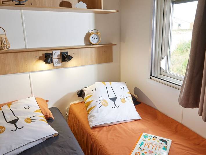 Mobil home pour 7 personnes, avec piscine, animaux acceptés à Bieuzy - 4