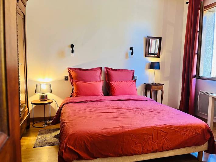 Chambre d’hôte pour 2 personnes, avec jardin, animaux acceptés