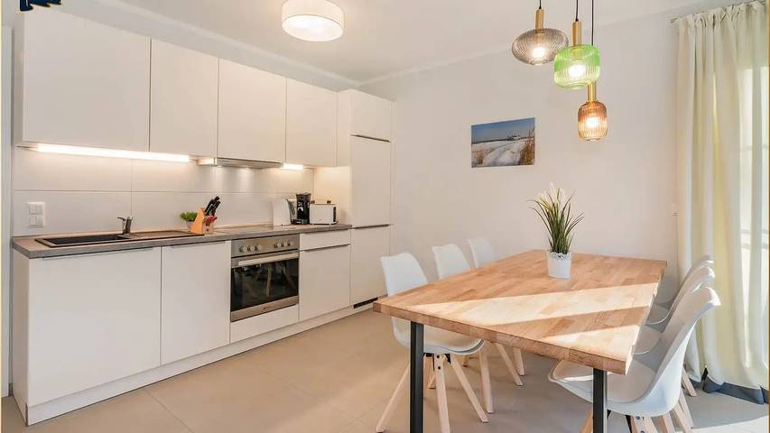 Ferienhaus mit Meerblick für 5 Personen, mit Garten und Terrasse sowie Sauna, mit Haustier im Stettiner Haff - 4