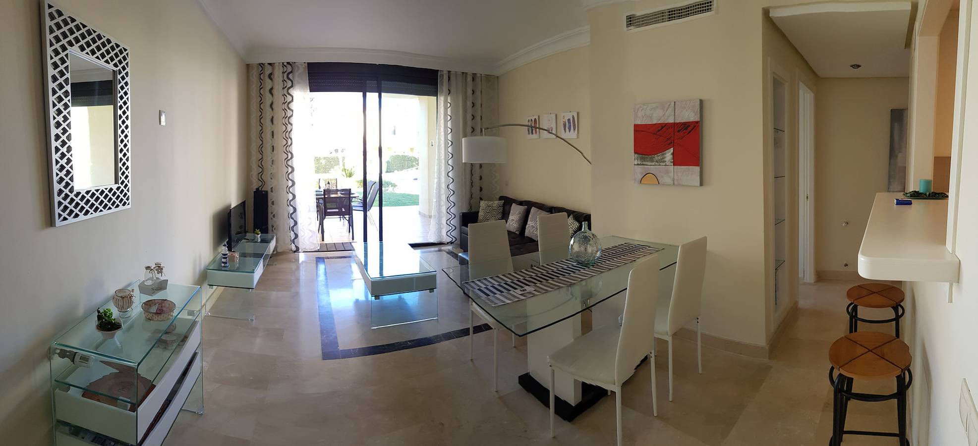 Hel leilighet, Ferieleilighet for 6 personer med badebasseng in Roda Golf, San Javier