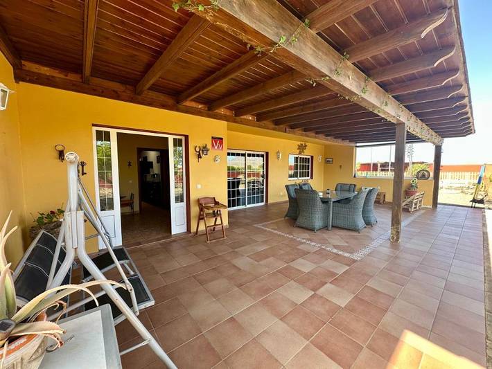 Casa rural para 9 personas, con vistas además de jardín y piscina en Tuineje - 4