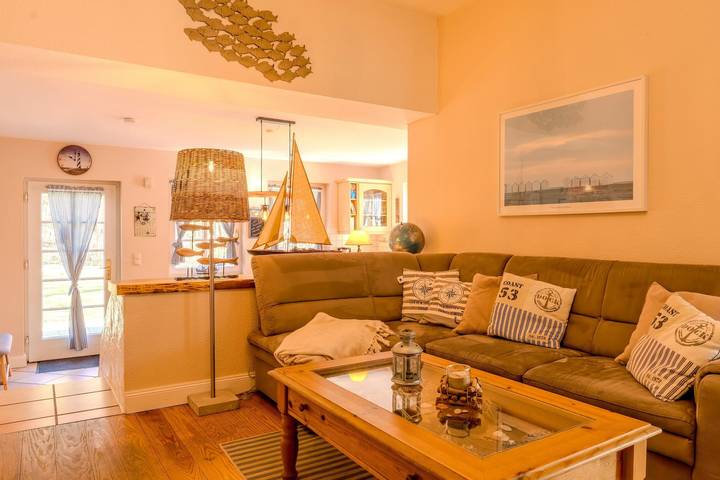 Ferienwohnung für 4 Personen, mit Terrasse und Garten
