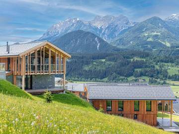 Hütte für 8 Personen, mit Sauna und Balkon in Haus