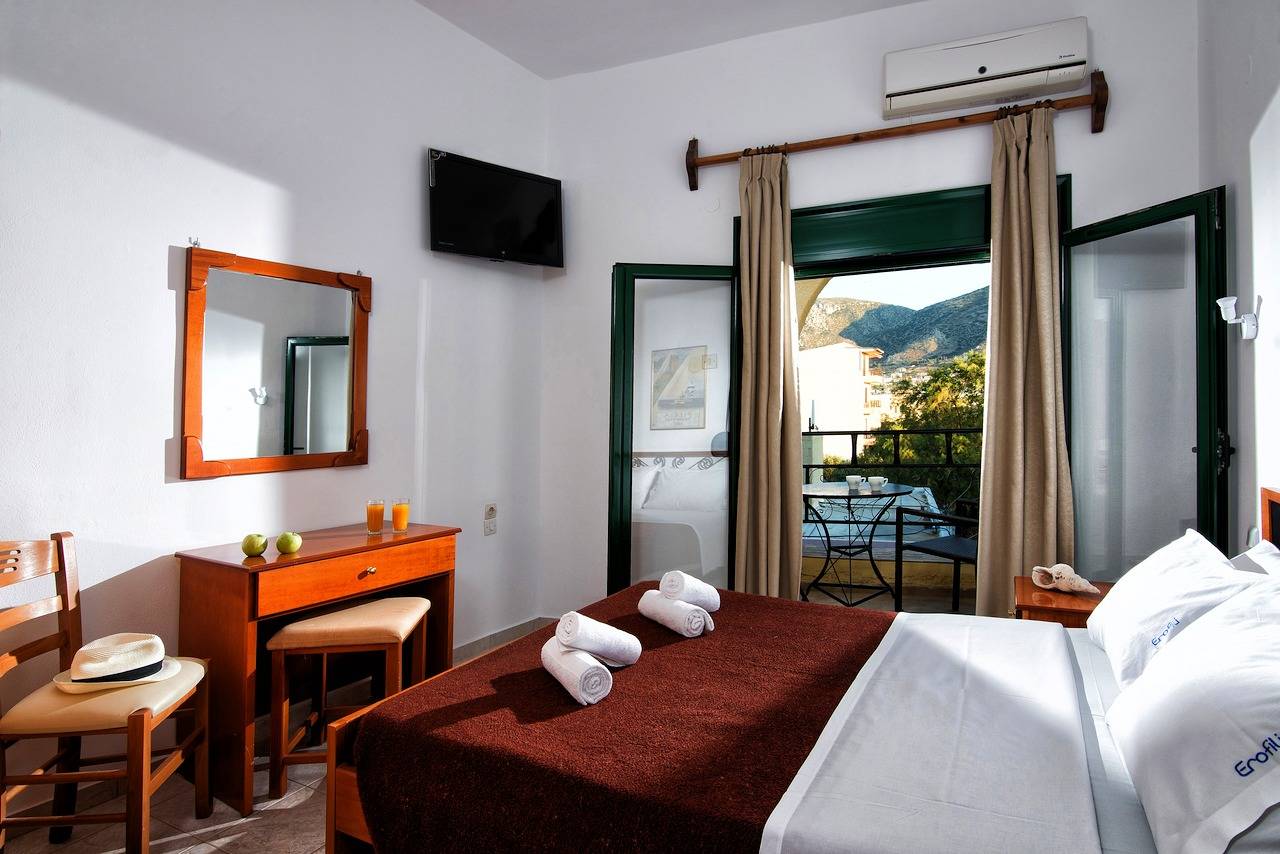 Geheel appartement, Vakantieappartement voor 6 personen met terras in Limenas Chersonisou, Iraklio-Heraklion en omgeving