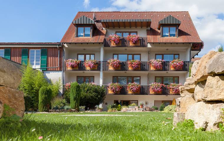 Hotel und Restaurant Goldener Engel - Doppelzimmer mit Dusche, 20 qm in Ihringen am Kaiserstuhl, Kaiserstuhl