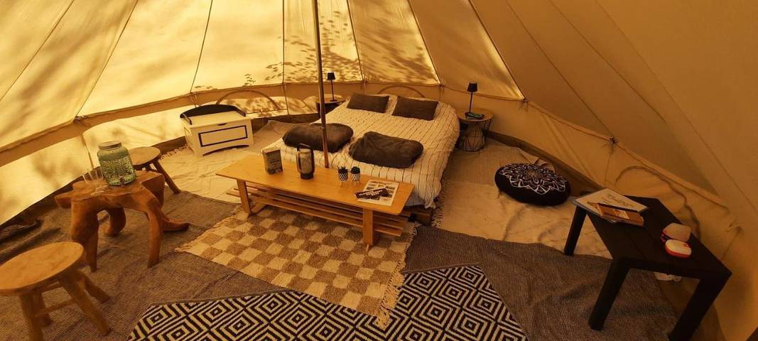 Cottage pour 4 personnes, avec vue ainsi que bassin pour enfant et jardin à Herzele