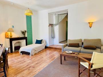 Gîte pour 5 personnes, avec balcon et vue à Châtillon-en-Diois