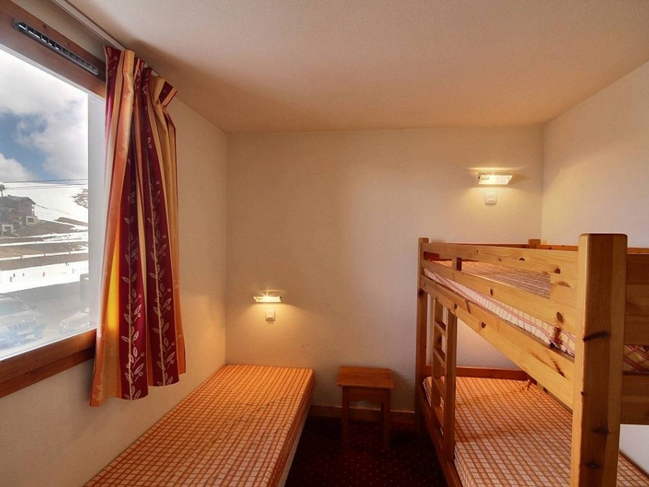 Ganze Wohnung, Triplex für 7 mit großer Terrasse an den Pisten in Plagne Villages, La Plagne-Tarentaise