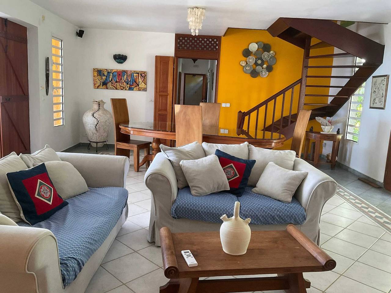 Schöne Villa mit Pool in Caféière in Deshaies, Guadeloupe