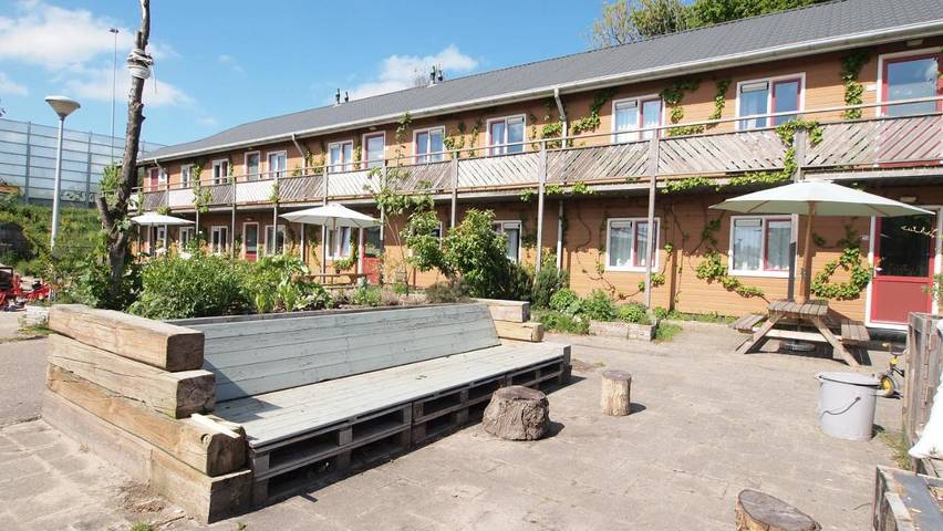 Aparthotel para 6 pessoas, com Terraço e Jardim e ainda Vista em Amesterdão