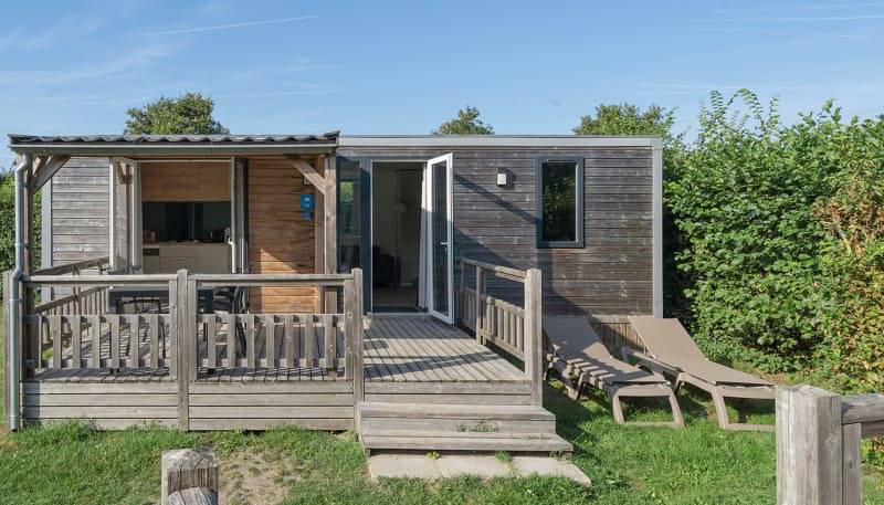 Camping für 4 Personen, mit Seeblick und Balkon/Terrasse sowie Terrasse in Südholland - 4