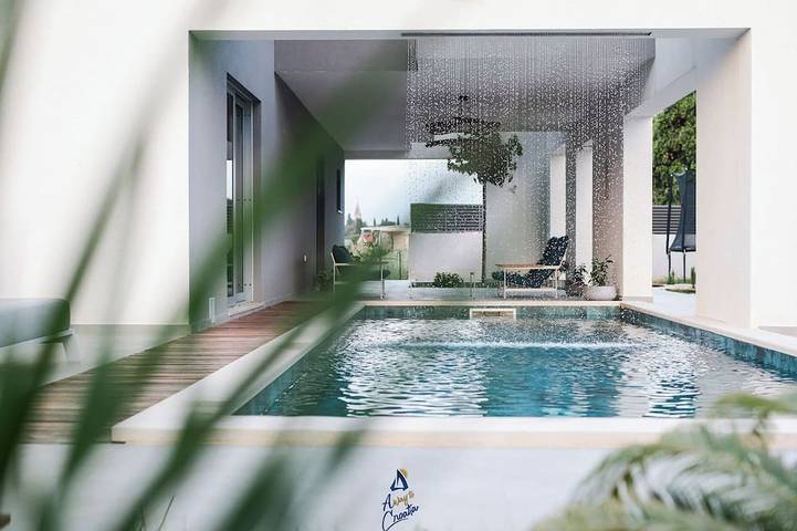 Villa for 10 people, with hot tub and garden as well as balcony - 1