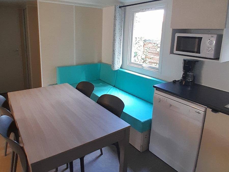 Camping La Bolée d'Air - Mobilhome 8 personas - Quatro - 4 dormitorios 2 cuartos de ducha in Saint-Vincent-sur-Jard, Vandea