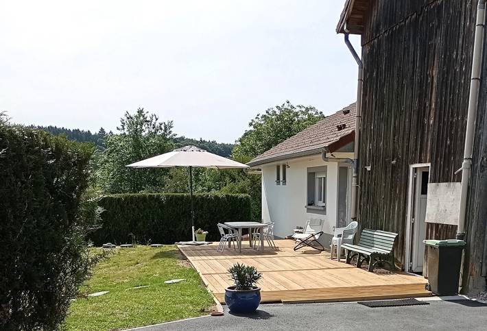 Maison de vacances pour 10 personnes, avec jardin et terrasse