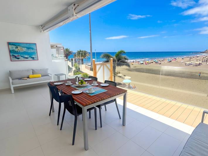 Ferienhaus für 4 Personen, mit Balkon in San Agustin