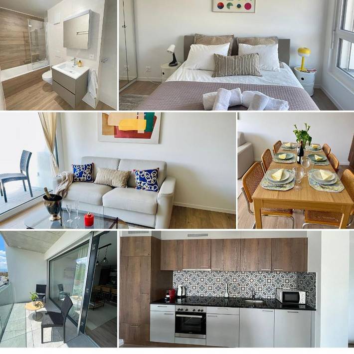 Gîte pour 4 personnes, avec balcon et vue à Prilly - 2