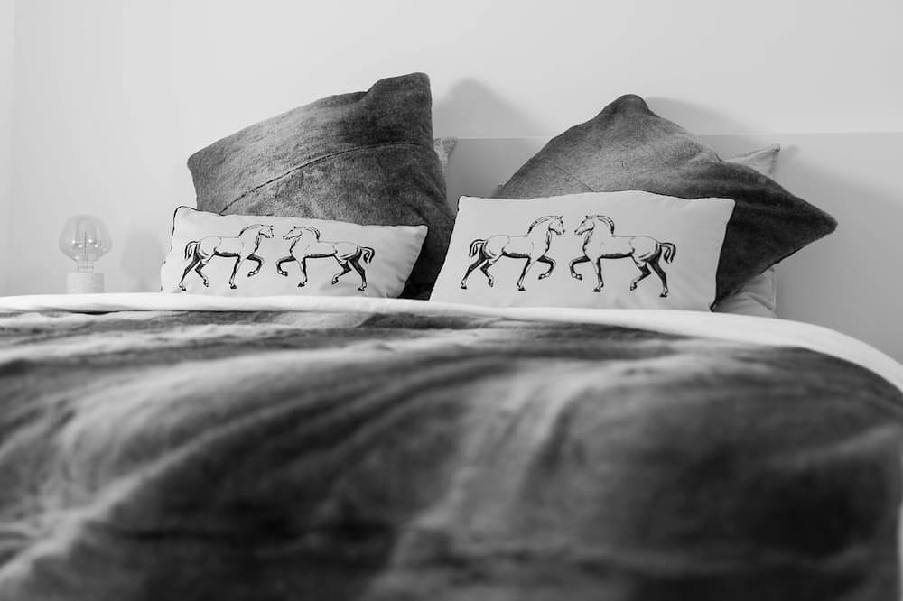 Bed and breakfast at Haras d'Agathe et ses princes - dogs and horses welcome in Mandres, Región de Évreux