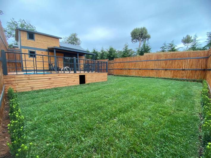 Bungalow für 4 Personen, mit Terrasse und Whirlpool sowie Garten und Pool in der Türkei - 4