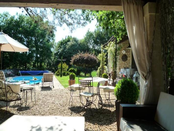 Gîte pour 6 personnes, avec jardin et jacuzzi ainsi que piscine et terrasse à Lacoste - 3