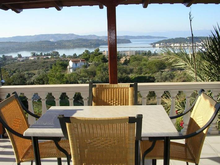 Appartement de vacances pour 3 personnes, avec vue et jardin