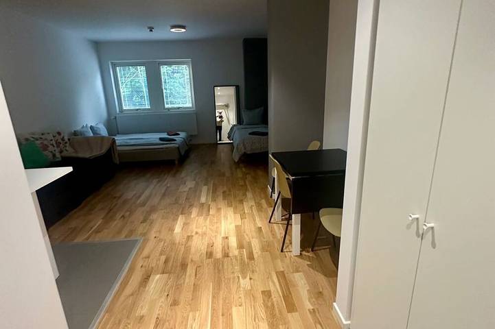Ganze Wohnung, Big Studio Apartment in Sollentuna, Stockholm in Sollentuna kommun, Schwedische Ostsee