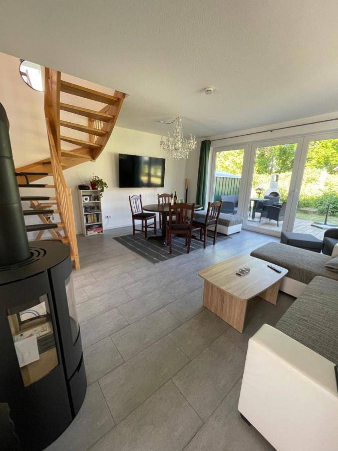 Ferienhaus für 4 Personen, mit Terrasse und Garten sowie Sauna und Seeblick in Klausdorf - 4
