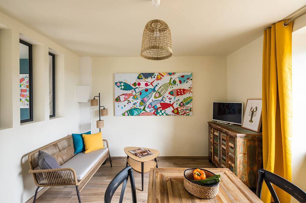 Appartement entier, Belle Vue Mer 2 personnes - \"Comme un poisson dans l'eau - Côté Mer\" in Saint-Benoît-des-Ondes, Baie du Mont-Saint-Michel