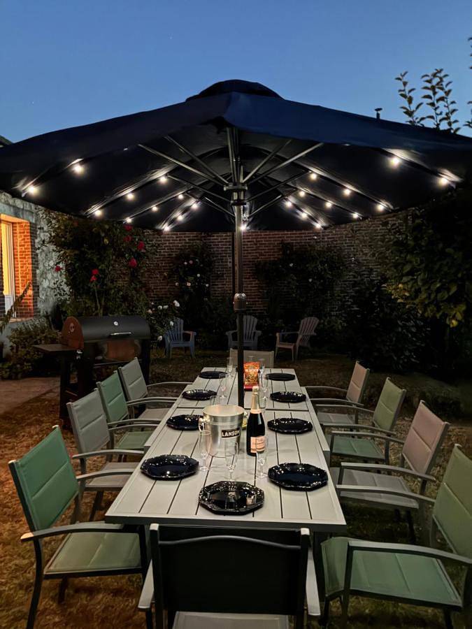 Maison de vacances pour 10 personnes, avec jardin, animaux acceptés