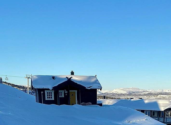Feriehus for 5 personer, med terrasse, barnevennlig i Gol
