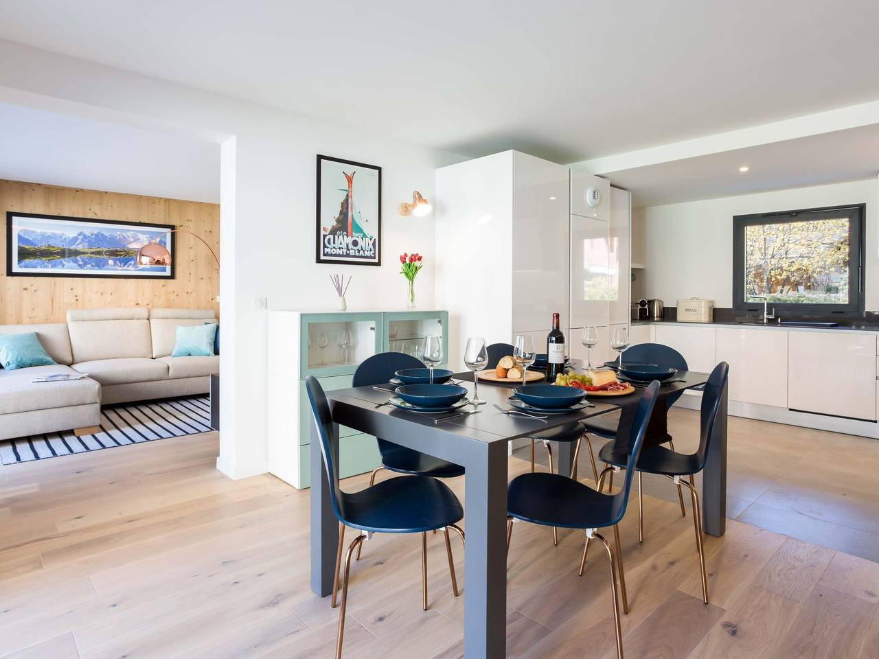 Appartement entier, "La Cordee 504" mit Terrasse in Brevent-Flegere, Chamonix-Mont-Blanc