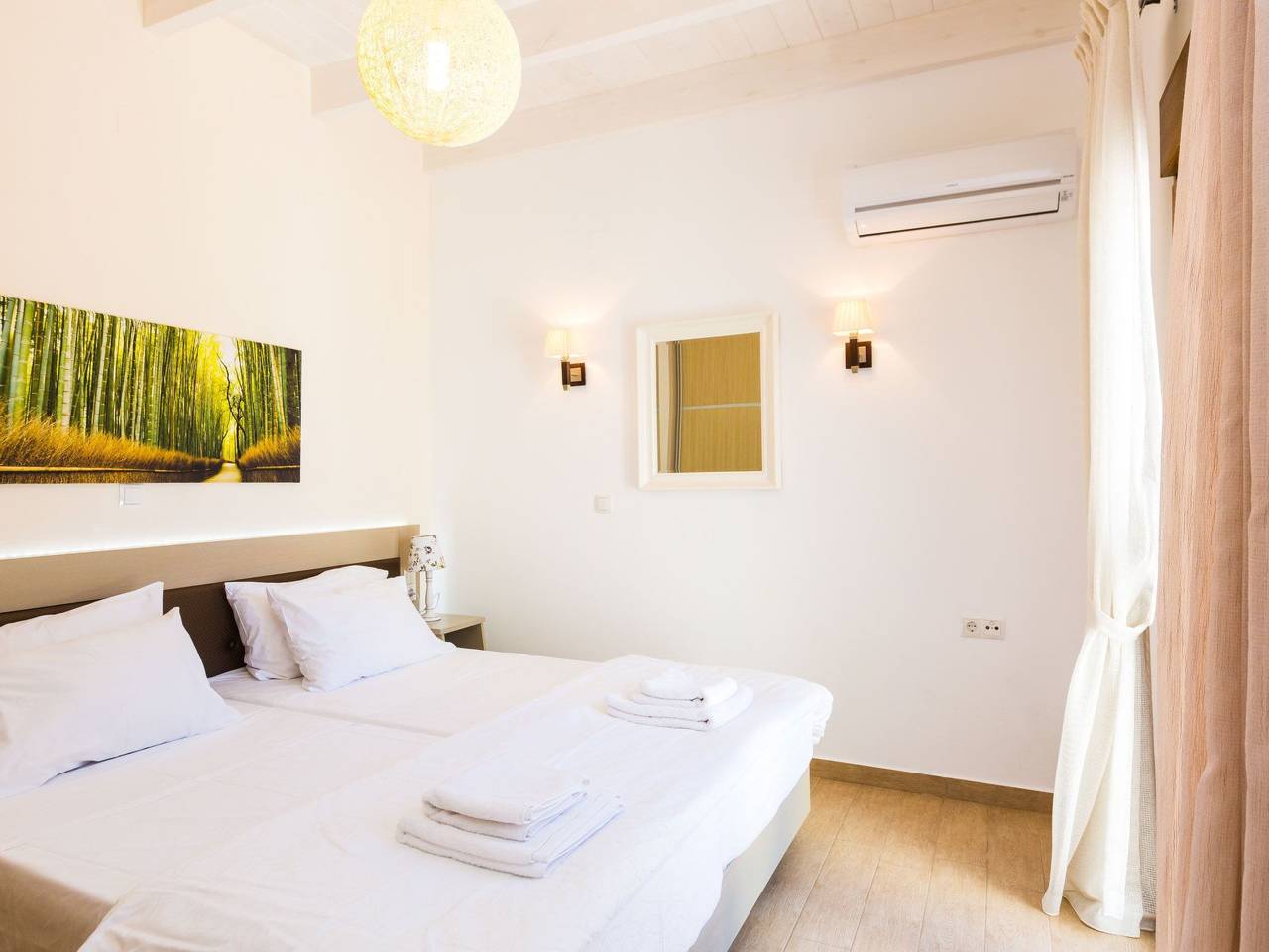 Villa "Kampos" mit eigenem Pool in Rethymno und Umgebung