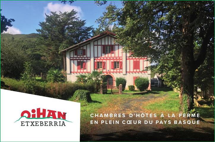 Location de vacances pour 4 personnes, avec Terrasse ainsi que Jardin et Vue à Macaye