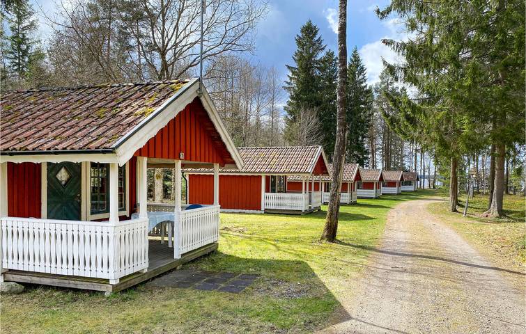 Ferienhaus für 4 Personen, mit Garten und Seeblick sowie Sauna, mit Haustier in Hylte - 2
