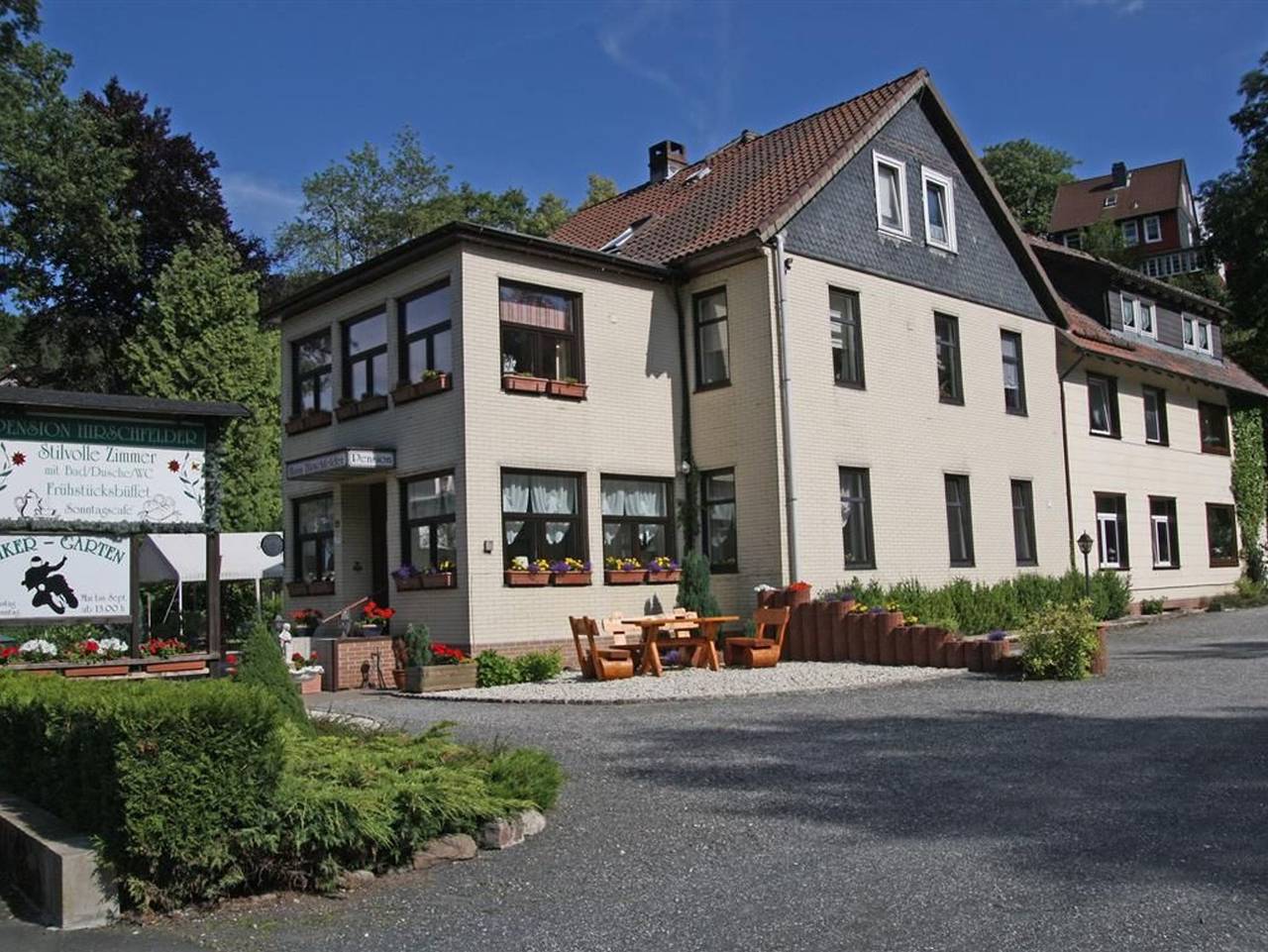 Ganze Ferienwohnung, Haus Hirschfelder - Studio-Apartement Romantik in Wildemann, Harzvorland