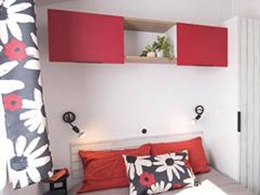 Camping Le Clos de Balleroy - Mobilheim 8 personen - Nirvana - 4 Schlafzimmer in Balleroy, Bayeux und Umgebung