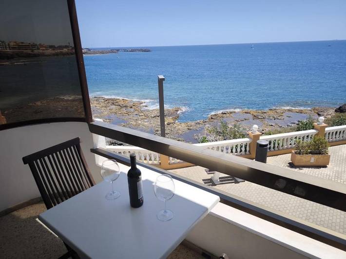 Apartamento para 6 personas, con vistas y terraza en Melenara