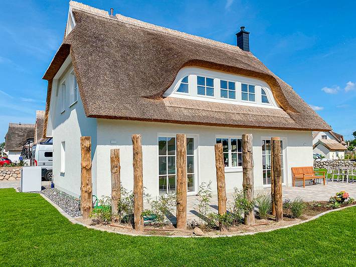 Ferienhaus für 8 Personen, mit Terrasse und Garten sowie Sauna