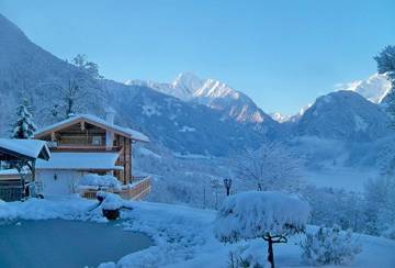 Ferienhaus für 2 Personen, mit Garten und Terrasse sowie Sauna und Ausblick, mit Haustier in Österreich