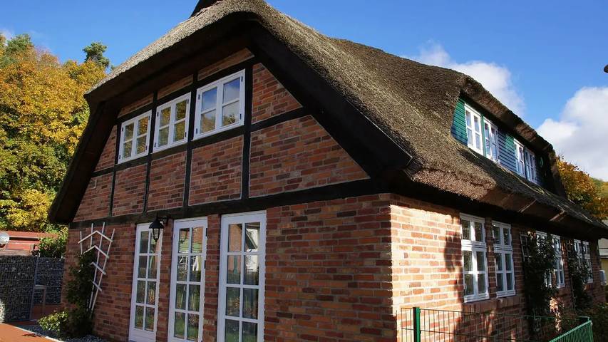 Ferienhaus für 8 Personen, mit Terrasse und Sauna sowie Garten, mit Haustier in Lietzow