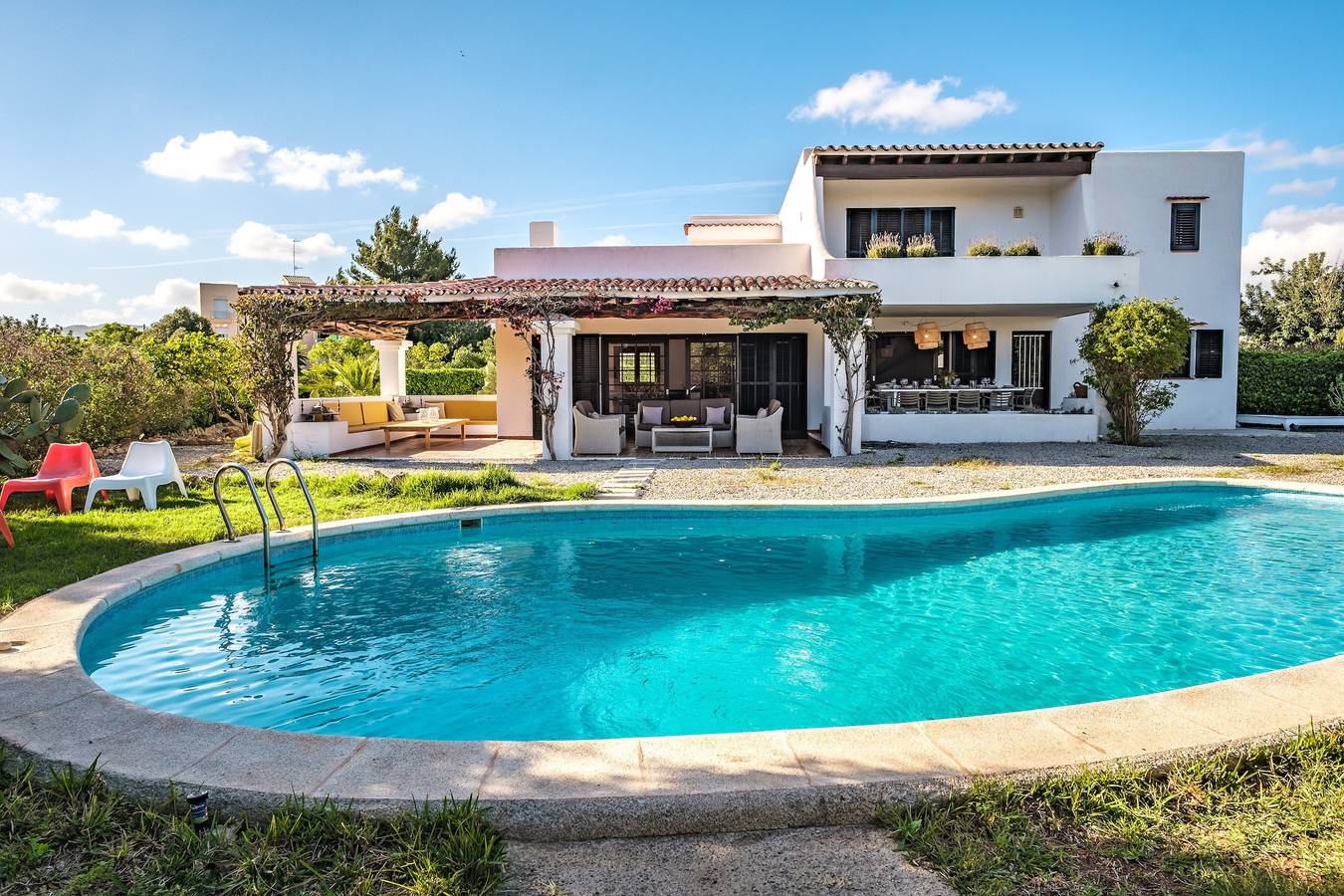 Vacation Rental for 12 Guests in Sant Josep de sa Talaia, South Ibiza