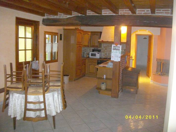 Gîte pour 2 personnes, avec terrasse et jardin dans Bosjean