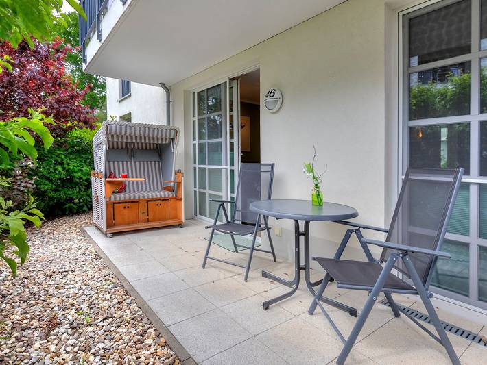 Ferienwohnung für 2 Personen, mit Sauna und Terrasse in Benz - 4