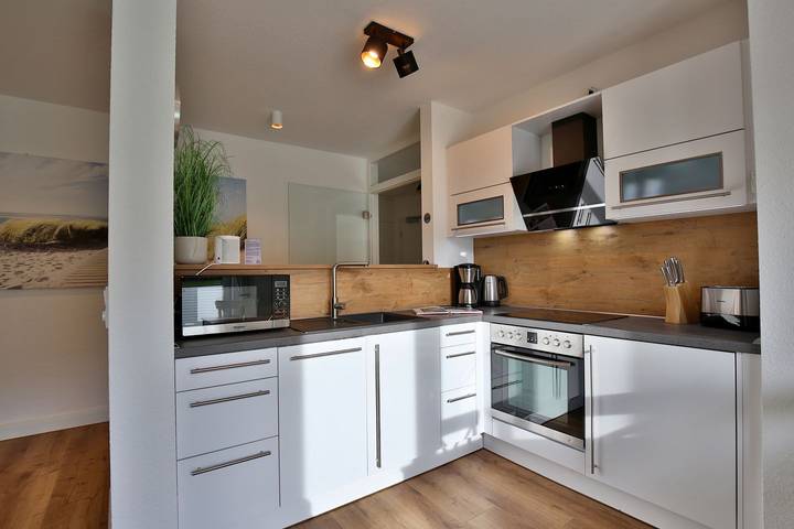 Ganze Wohnung, Seeblick Nordlicht – Komfortable Unterkunft auf Wangerooge mit Terrasse und Gartenblick in Wangerooge