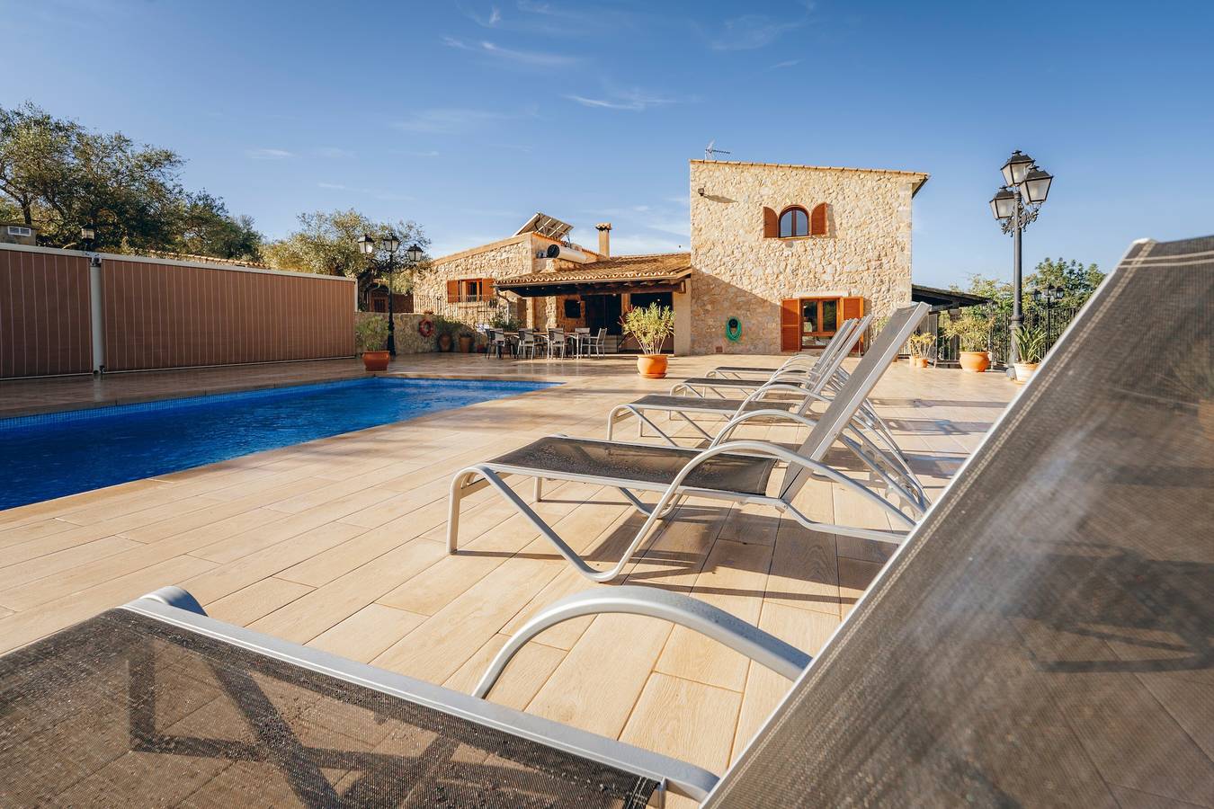 Landhaus 'Sunshine' mit Bergblick, Wlan und Klimaanlage in Sant Joan (Dorf), Sant Joan (Mallorca)
